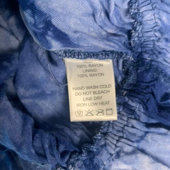EE:Some Shirt Womens Small Peasant Boho Off Shoulder Tie-Dye Milkmaid Tie Dye - Picture 6 of 8